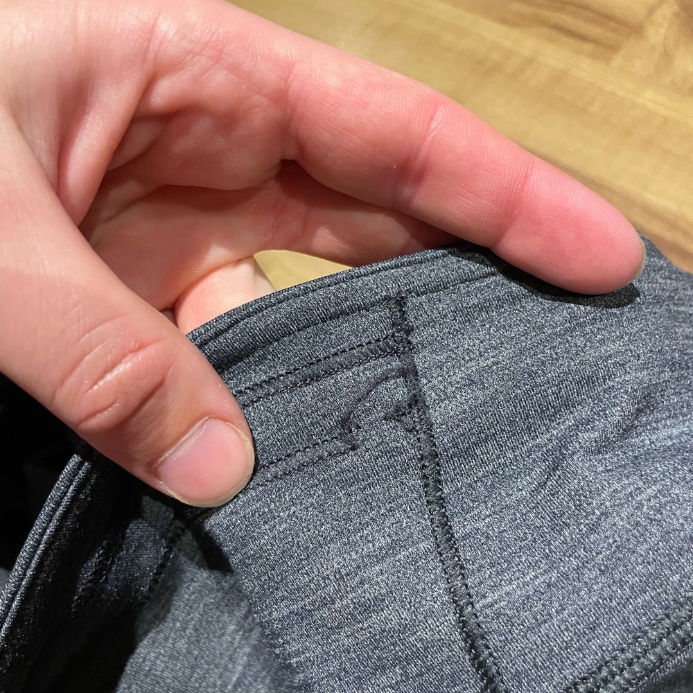 Lululemon Speed Up Tight *Full-On Luxtreme Brushed 28" Sz 12 Heathered Deep Coal - Picture 9 of 15